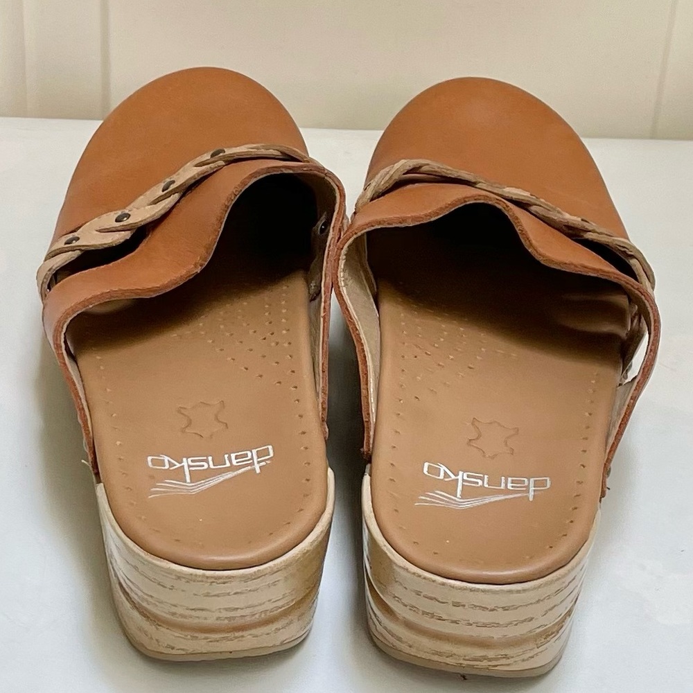Dansko Sherise braided slip on clogs - Picture 5 of 11